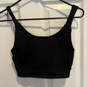 Aritzia Babaton Jet Black Knit Top